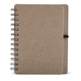 Caderneta Kraft B6 com Porta Caneta Personalizada