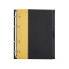 Caderno Fichário de Couro Sintético Personalizado
