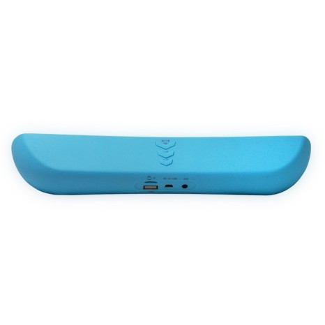 Caixa de Som Emborrachada com Bluetooth