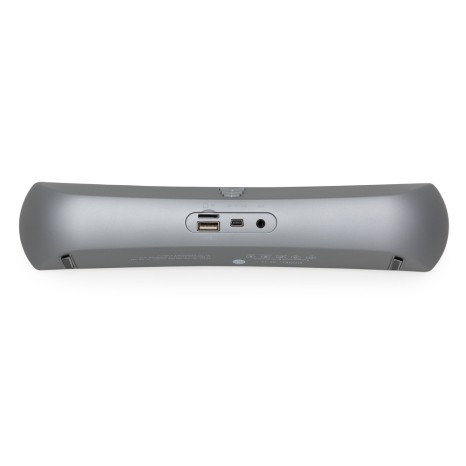 Caixa de Som Emborrachada com Bluetooth