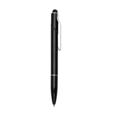 Caneta de Plástico Com Touch e Base Para Celular