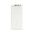 Power Bank 10.000mAh com Carregamento via Indução ou via Cabo Personalizado