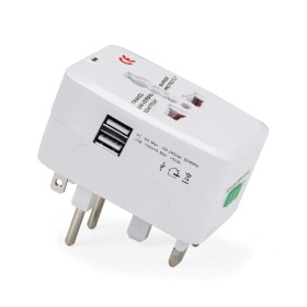 Adaptador Universal de Tomada Com Entrada USB