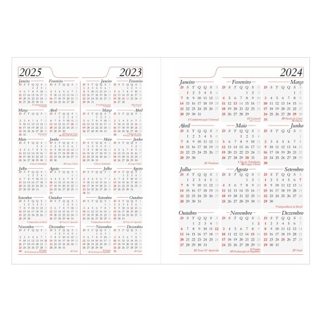 Agenda diária 2025 Personalizada 