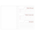 Agenda Permanente Wire-o MDF Sublimática Personalizada Personalizada Para Brinde