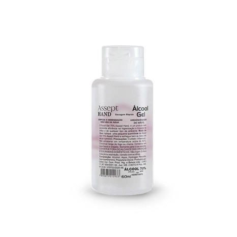 Álcool em Gel 60ml Para Bolsa Personalizado