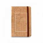 Bloco de Notas Ecológico Com Capa de Cortiça Com Logotipo