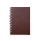Caderno Pequeno de Couro Sintético