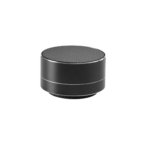 Caixa de Som Alumínio com Bluetooth e Microfone Personalizada