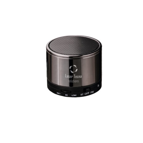 Caixa de Som com Microfone para Brinde