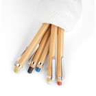 Caneta de Bambu e Fibra de Trigo Personalizada