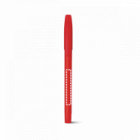 Caneta de Plástico Colorido Com Tampa Personalizada