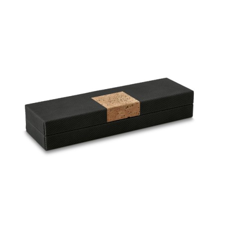 Caneta Executiva de Metal e Cortiça Personalizada