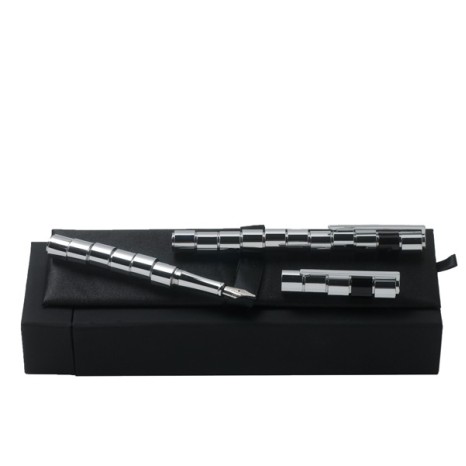 Conjunto de caneta tinteiro e roller para Brindes