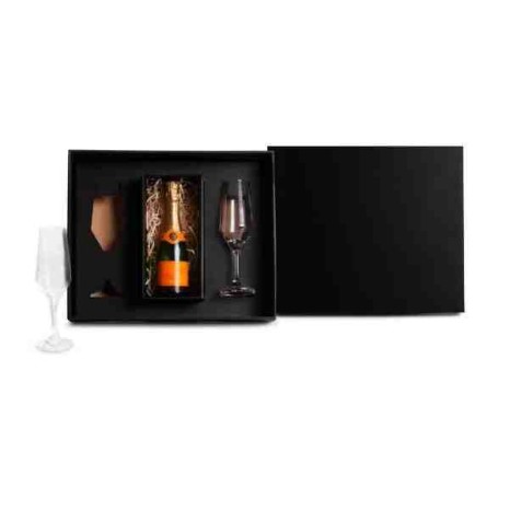 Jogo De Taças De Vidro P/ Champagne 186 Ml - 2 Pçs Personalizado