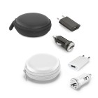 Kit de Adaptadores USB Personalizado Para Viagem