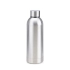 Kit Garrafa, Caderno E Caneta - Cinza/Prata - 3 Pçs Personalizado