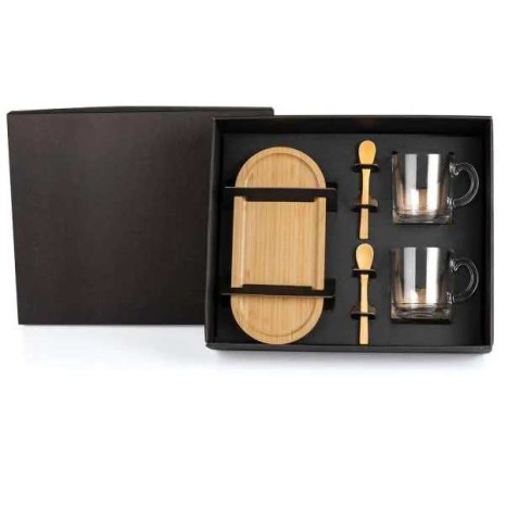 Kit para Café 5 Peças Personalizado com Logotipo