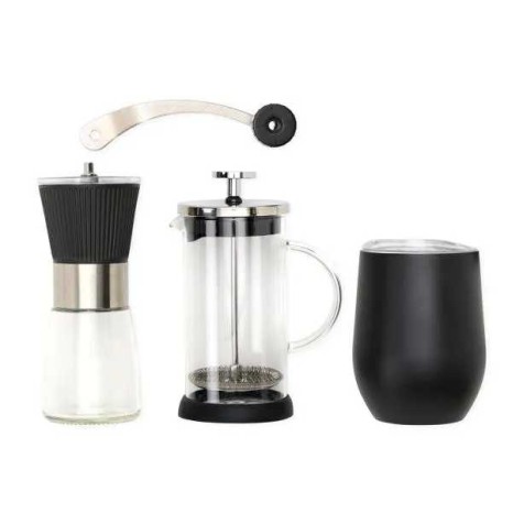 Kit Para Café Com Copo Térmico - 3 Pçs Personalizado