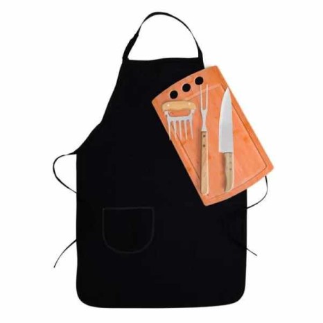 Kit Para Churrasco Com Copo Térmico 6 Peças Personalizado 