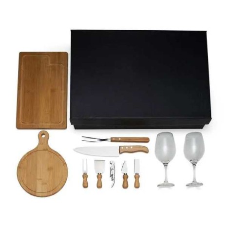 Kit Queijo/ Churrasco e Vinho Personalizado
