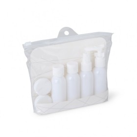 Kit Viagem Plástico 6 Peças Personalizado