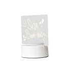 Lousa Luminária Personalizada com Logotipo