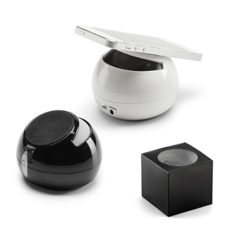 Mini Caixa de Som Com Suporte Para Celular personalizada
