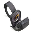 Mochila de Ombro Antifurto USB Personalizada 