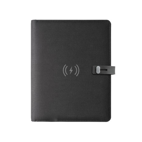 Pasta A5 com Carregador Wireless Personalizada