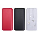 Power Bank 10.000mAh com Lanterna e Multissaídas Personalizado
